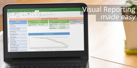 Visual Reporting is Easy with Microsoft Project 2016 Professinal